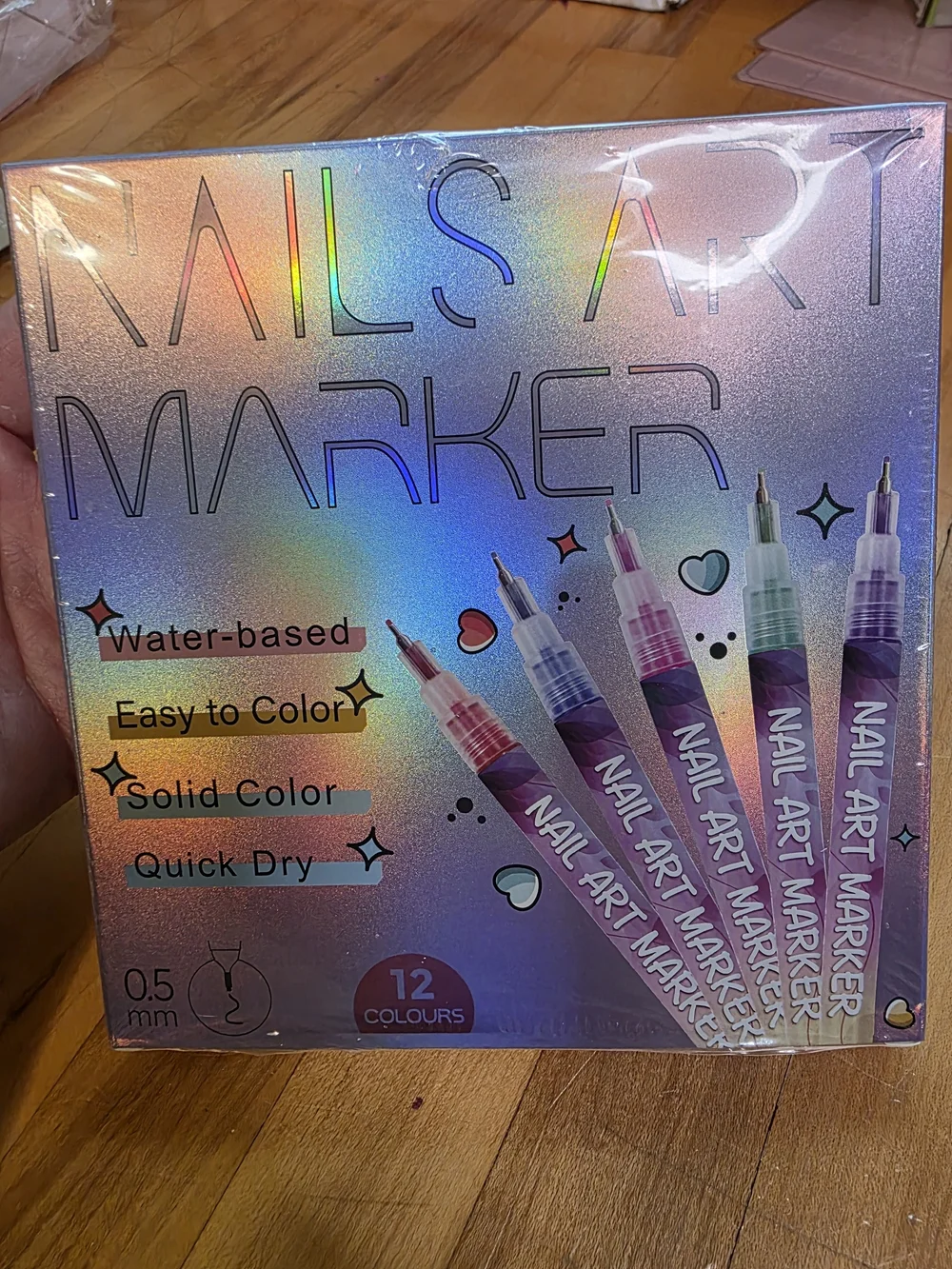 Nail Art Marker Set - 2 Packs
